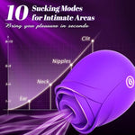 Rose Sex Toy Female Sex Toys - Suction Vibrator Women Sex Toy Vibrater Clitoral Sucker For Nipples Couple Sex Toys Adult Sex Toys & Games Sex Machine With 10 Suction Modes Sucking Vibrators