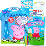 Peppa Pig Coloring Book Set with Water Surprise Book, Stickers & Coloring Pages