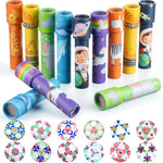 12Pcs Classic Kaleidoscope - Return Gifts For Kids Birthday, Retro Educational Kaleidoscopes Toy, Party Favor, Gift Bag Filler, School Carnival Prize And Stocking Fillers