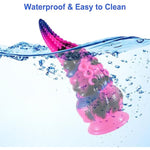 Tentacle Realistic Monster Dildo, 8.7Inch Big Thick Dildos With Strong Suction Cup For Hands-Free Play, Silicone Huge Fantasy Octopus Anal Plug Prostate Massager Adult Sex Toys For Women