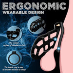 Male Cock Cage Chastity Device For Men, With 3 Sizes Rings And Invisible Lock Male Chastity Cage Device Adult Sex Toy Bondage Gear Lightweight Adult Sex