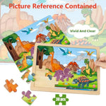 Wooden Puzzles For Kids Ages 4-6, 6 Packs 30 Pcs Jigsaw Puzzles For Kids Ages 3-5 | 4-8, Wooden Puzzles For Toddler Children Learning Educational Puzzles Toys For Boys And Girls