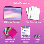 Foil Fun Unicorns & Princesses Foil Art & Craft Gift for Kids