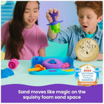 SquishMotion Moldable Play Sand Sensory Toys Kit for Kids Ages 5+