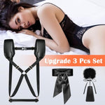Sex Bondage Bdsm Kit Couples Sex Toys, Adjustable Lover'S Doggy Style Strap Sex Harness Restraint Device, Bdsm Restraints Set For Sm Game Play Sex Things For Couples Kinky
