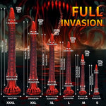 12.2 in Long Tentacle Dildo-Large Butt Plug-Suction Cup-Monster Tentacle Anal Sex Toys-Fantasy Silicone Anal Dildo for Women Men Couples-Prostate Dildo&Gay Sex Toys-FB016 (S)