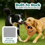 Acoustic Guitar Dog Toy – Christmas & Birthday Dog Gift, Interactive Squeaker & Crinkle, Plush & Cute, Fun Puppy Stocking Stuffer