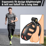 Chastity Cage Cock Cage, Male Chastity Device With 4 Sizes Of Rings, 3D Printed Lightweight Resin Male Chastity Cage Hidden Lock Penis Cage Bondage Gear & Accessories Abstinence And Exercise Black