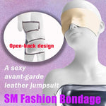 Sex Games SM Sexy Mini Dress Backless Openwork Chastity Belt