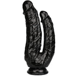 Double-Ended Dildo Realistic Dildo For Beginners Lifelike Huge Silicone Dildo, With Strong Suction Cup For Hands-Free Play, Realistic Penis For G-Spot Stimulation And Anal Plug Play 8 Inch