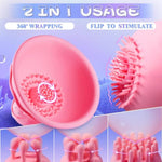 Nipple Toys Women Sex Toys - 3In1 Rose Sex Toy Sex Machine With 10 Powerful Rotation Modes For Nipple Clitoral Stimulator Massager, Rechargeable Adult Toys For Women Couples Pleasure Reddish