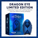 Pulse Solo Essential Dragon Eye Limited Edition | Premium Male Masturbator | Hands-Free Guybrator | PulsePlate Tech | Waterproof, Rechargeable – Vibrating Penis Sleeve Adult Sex Toy