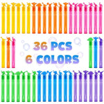 36 Pieces Dinosaur Mini Bubble Wands,Bubble Party Favors Assortment Toys For Kids,Themed Birthday, Halloween, Goodie Bags, Carnival Prizes, Wedding, Bubble Maker Toys For Kids
