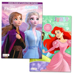 Princess Coloring & Activity Book Bundle with Stickers, Games & Puzzles