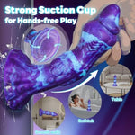 Monster Dildo Sex Toys For Women, 8.7" Anal Dragon Dildos With Powerful Suction Cup For Hands Free, Silicone Thick Realistic Dildo Adult Sex Toy For Men Or Couples
