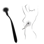 Bdsm Sex Toy Wartenberg Wheel With Handle, Pointed Nail, Wolf Tooth Roller, Female Couple, Spiked Hand Gear