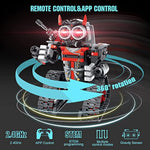 3-In-1 Stem Remote & App Controlled Coding Robot Building Kit For Boys 6-12, 419 Pcs Rc Robot/Tank/Car Educational Building Blocks Toy, Science Learning & Engineering Gift For Kids