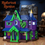 Haunted House Horror Building Set, Spooky Mansion Cartoon Movie House Block Toy Compatible With Lego, Gift And Decor Collection Set For Film Fans Boys & Girls Adult(1461 Pcs)