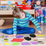 6 Pack Popstick Puppet Craft Kits for Kids, Dinosaur & Butterfly Foam Art Sets