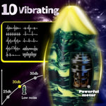 Vibrating Anal Dildo With Suction Cup, Large Silicone Anal Plug Fantasy Dildo For Anal Play & Anal Stretching, Xl Monster Butt Plug Sex Toy For Men & Women