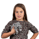 Randimini Collection Elarilla - Elephant And Gorilla Floppy Plush Bean Filled Toy 6.5”, Soft & Huggable, Premium Quality Hybrid Animal Friend Encourages Adventure & Imagination