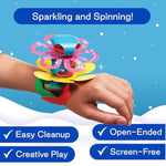 Sparkle Pack – 34-Piece Magnetic Building Set With Holographic Patterns | Create Necklaces, Bracelets & Headpieces | Flexible Steam Toy For Kids Ages 6+