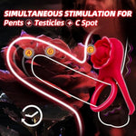 Sex Toys Silicone Vibrating Penis Ring - Female Clitoral Sex Stimulator With 7 Adjustable Modes To Enhance Erection And Increase Female Sexual Pleasure, Couples Pleasure Vibrating Ring