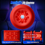 Male Masturbator Sex Toys For Men - Male Sex Toy With 10 Vibrating Modes Blowjob Sex Machine Stroker For Penis Training Stimulation Increase Endurance, Double Side Adult Toy For Men Pleasure