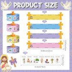 36 Set Holy Week Easter Craft Kit, DIY Wristbands with Story Stickers for Kids