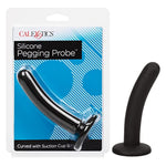 Silicone Butt Plug with Suction Cup Base for Waterproof Anal Play