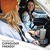 40 oz Tumbler with Handle and Straw Lid | Insulated Cup Reusable Stainless Steel Water Bottle Travel Mug Cupholder Friendly | Gifts for Women Men Him Her | Trek Collection | Almond Birch