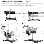 Double Penetration Duo Play Sex Machine With Intellgent App Controlled With Quadruple Dildo Connectors For Simultaneous Double Penetration - Kliclok System
