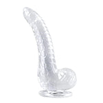 8.46 Inch Realistic Monster Clear Dildo,Animal Anal Dildo Soft Huge Snake Dildos With Suction Cup For G Spot Fantasy Dildo Long Anal Plug Adult Sex Toys & Games For Women Men