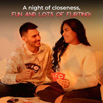 Fun And Romantic Game For Couples - Talk Flirt Dare - Date Night Box - Conversation And Action Cards For Couples To Strengthen Relationships - Exciting Levels For Connection & Intimacy