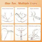 Sex Machine Thrusting Dildo Vibrator Adult Sex Toys For Women Men G Spot Clitoral Anal Play, Dildo Machine Rotatable Switch 7 Vibrating Thrust Modes Smart Heating Big Suction Cup Anal Toys For Couple