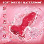 Vibrating Butt Plug Anal Sex Toys, 360° Rotating Anal Plug Vibrator With App Remote Control & 9 Vibrating Modes, Small Roes Sex Toy G Spot Butt Plug Vibrator For Beginners & Couple Sex Games