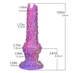 Alien Ovipositor Dildo Toy With Insertable Sex Toy Eggs, 5 Silicone Egg Toy Adult Sex Toy For Women, Pneumatic Inflatable Spawning Dildo Luminous Glow In The Dark - Large Luminous Egg