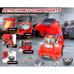 Interactive Truck Engine Toy With Removable Parts - Lights, Sounds, And Fun For Young Mechanics -Unleash Their Creativity And Motor Skills With This Truck Engine Toy- Ideal Gift For 3-5-Year-Old Boys