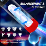 Male Masturbator Electric Penis Pump Adult Male Sex Toys For Men?Automatic Penis Vacuum 8 Suction Intensities Rechargeable Enlargement Pennis Extender, Air Pressure Device