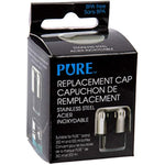 PURE Drinkware, 350ml/500ml Replacement Cap, 1.75 inches, Stainless Steel