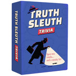 Truth Sleuth Trivia Game, Two Truths And A Lie Style Trivia With 300 Card Sides