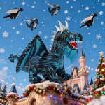 Giant 7 Pcs Dragon Stuffed Animals - 22" Dragon Plush Toy With 4 Babies & 2 Eggs In Mom'S Belly, Soft Dinosaur Plush Set Birthday Gift For Boy Girl Kid Christmas Baby Shower Party Decoration