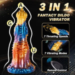 Thrusting Dildo Sex Toys Vibrator - Huge Thick Dildos Anal Toys, Monster Big Dildo Upgraded Remote Control Multi-Modes, Suction Cup Fantasy Dildo Adult Sex Toys & Games For Men Women