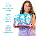 STEM Toys by Griddly Kids – Art & Science Kits for Kids Ages 8-12, STEM Kits for Learning & Education Toys, Chemistry Set for Hands-on Learning, Experiment Kit Gifts for Boys & Girls (Just Add Milk)