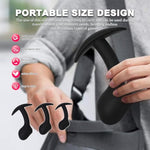 Training Soft Anal Plug For Comfortable Long-Term Wear, Butt Plug With Curved Base & Imitation Dildo, Sex Toys For Adult Women Men And Couples (M)
