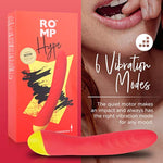 ROMP Hype Quiet G Spot Vibrator & Riot Powerful Massage Bullet Vibrator - Female Sex Toys Bundle