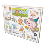Bababoo & Friends Play With Friends Puzzle Pairs, 18 Matching Pieces For Toddlers 18+ Months, 17" X 8" Board, Develops Problem Solving, Motor Skills & Social Learning, Educational Toy For Early Play