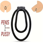 Male Chastity Cage Lock Device Penis Clip Panty Lock Cage For Sissy Labia Camel Toe Simulator Male Mimic Female Pussy Chastity Clip Plastic Training Clip Adult Sex Toys