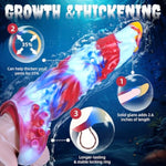 Penis Sleeve Octopus Tentacle Cock Sleeve-Monster Adult Male Sex Toys For Men Penis Extender?Fantasy Dildo Adult Sex Toys & Games For Men Women Couples (Blue Red)
