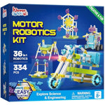 36-In-1 Motor Robotic Kits, Make Your Own Kids Craft Kits Educational Stem Toys For Ages 8-13 Boys And Girls, Science Gifts For 8 Years Old By Jova
